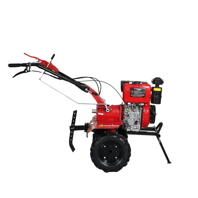 Motocultor de preparación de terrenos de servicio pesado