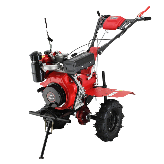 Motocultor de preparación de terrenos de servicio pesado