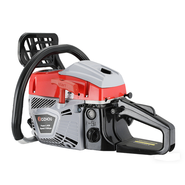 Motosierra ergonómica para exteriores con agarre seguro