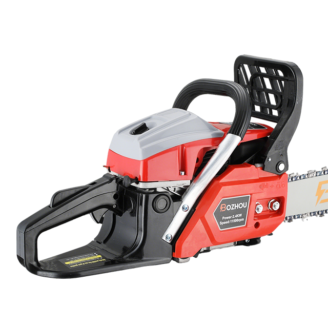 Motosierra ergonómica para exteriores con agarre seguro